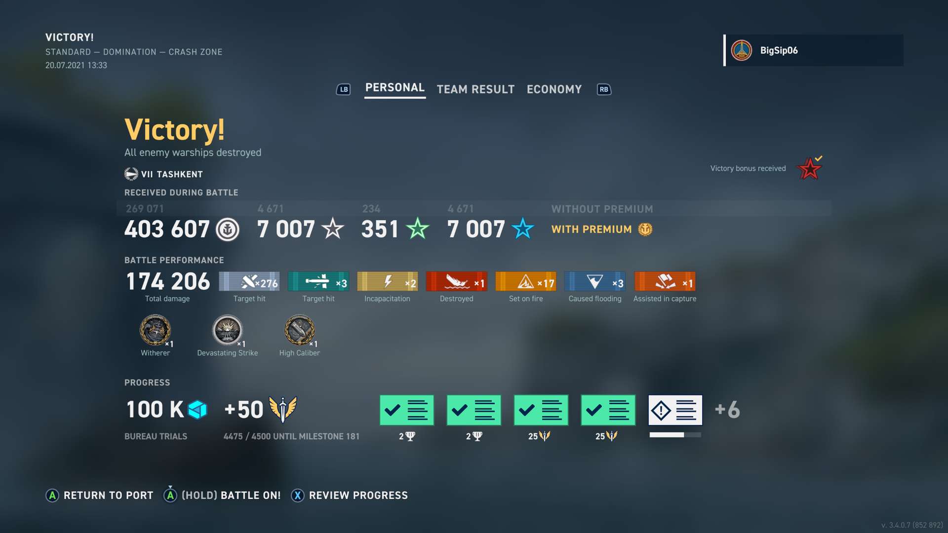 VII Tashkent - WoWS: Legends | Stats + Builds | Tier VII VII Tashkent - WoWS: Legends | Stats + Builds | Tier VII